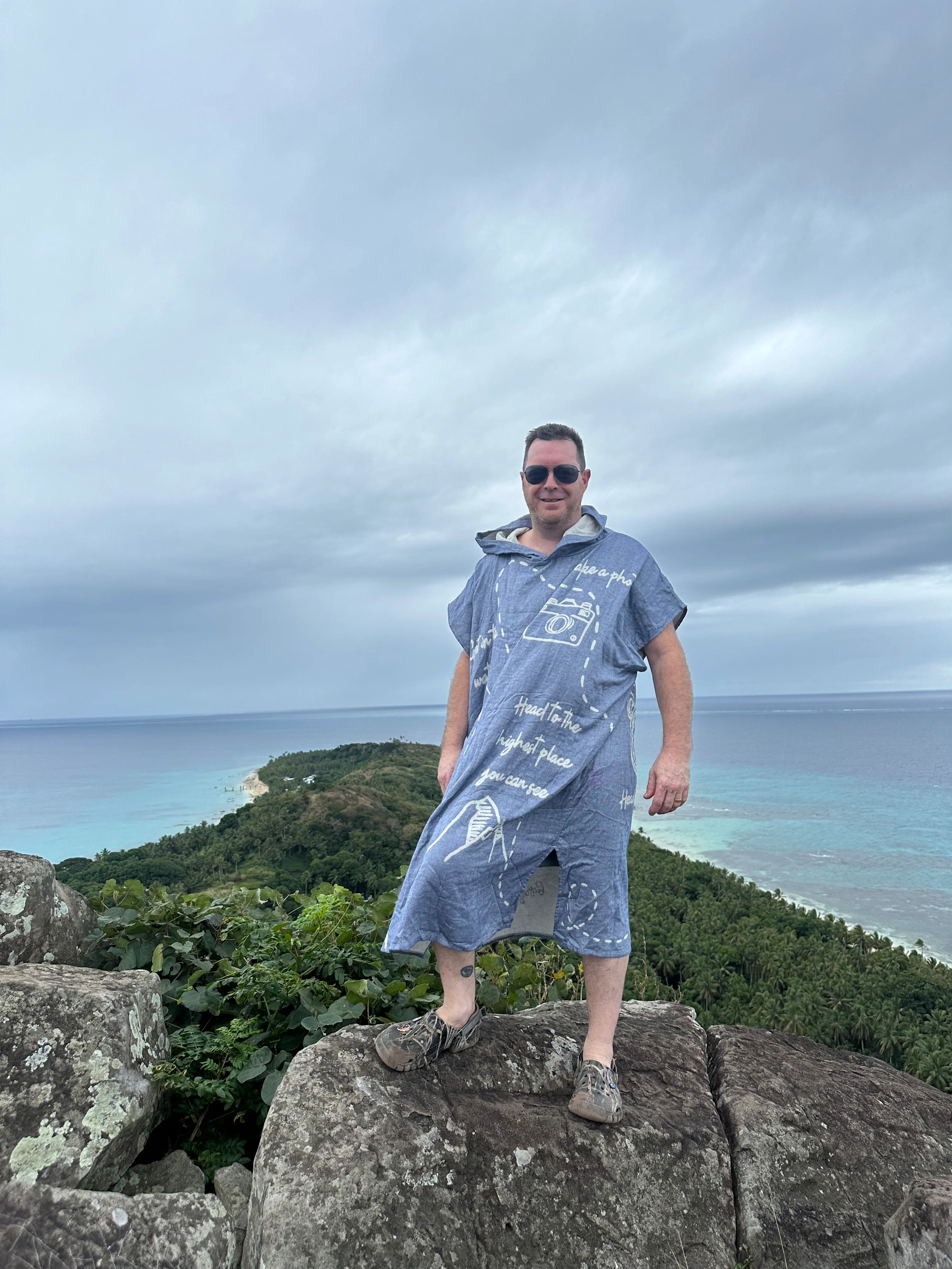 The Getting Lost Towelie (wearable towel poncho)